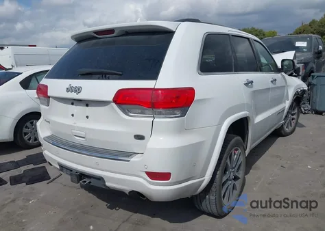 2017 Jeep Grand Cherokee Overland 4X4 z USA, uszkodzony, nr VIN 1C4RJFCG2HC942478